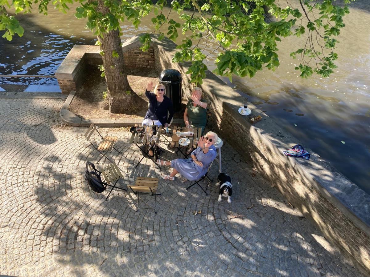 Canal Central Bruges Extérieur photo