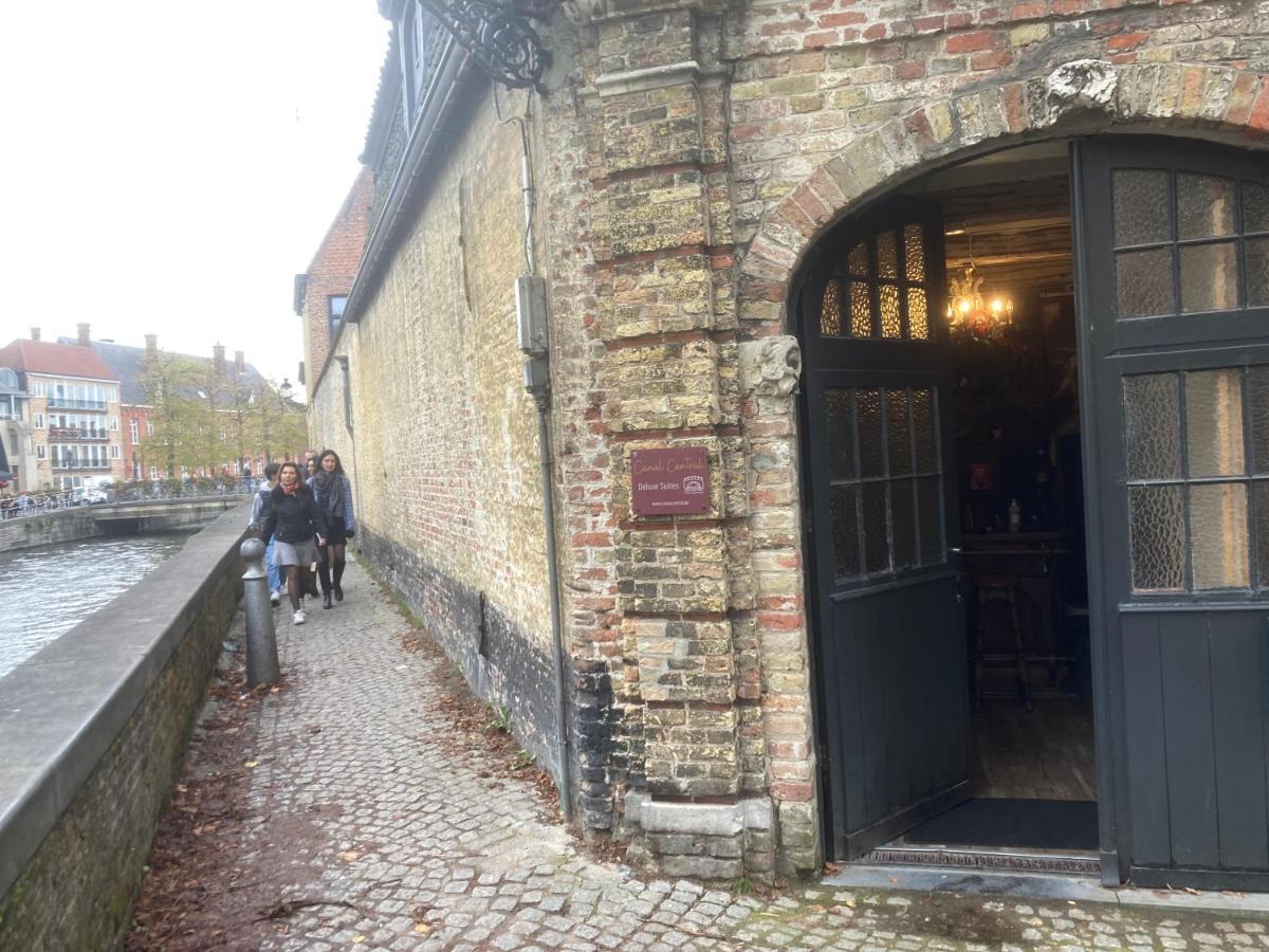 Canal Central Bruges Extérieur photo